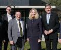 Bild: Hirsch
Sie stellten das neue Forschungsprojekt "Kino" vor (von links): Jürgen Kilger, Michael Scholz, Tobias Gotthardt, Diane Ahrens, Georg Haber und Hans Schmidt.