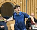 Archivbild: Hubert Ziegler
Jonas Dinter und der TTSC Kümmersbruck können am kommenden Samstag Meister in der Tischtennis-Verbandsliga werden.