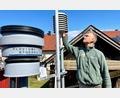 Bild: Gabi Schönberger
David Frahnow betreibt seit 25 Jahren Hobby mäßig eine Wetterstation in Störnstein.