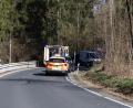 Bild: Roland Wellenhöfer
Die Staatsstraße war während der Unfallaufnahme mehrere Stunden komplett gesperrt.