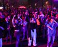 Bild: Wolfgang Steinbacher
Partystimmung pur: Das Kirschblütenfestival lockte über 1000 Besucher an.