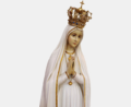 Bild: mas
Die 1,15 Meter große und aus Zedernholz geschnitzte deutsche Fatima-Pilgermadonna kommt für vier Tage in die Wallfahrtskirche St. Felix.