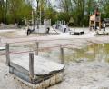 Bild: Petra Hartl
Am Piratenspielplatz in Amberg hat die neue Saison begonnen. Pünktlich zu den Osterferien.