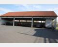 Bild: kro
Dieses Carport an der Kläranlage wird weggerissen. Hier soll die neue Rechenanlage entstehen.