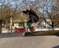 Bild: KoJa Amberg-Sulzbach
Große Sprünge auf dem kleinen Brett: Die mobile Skateanlage der Kommunalen Jugendarbeit Amberg-Sulzbach geht wieder auf Tour durch den Landkreis.