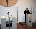 Bild: rgr
Beim Gottesdienst am Karfreitag in der evangelischen Michaelskirche in Grafenwöhr richtete Prädikant Dr. Matthias Wellstein den Blick nach Golgota.