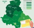Grafik: Marco Meier
In der Oberpfalz verzeichnet der Landkreis Neustadt /WN den höchsten Krankenstand. Am wenigsten krank sind die Regensburger.