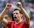 Bild: Daniel Löb/dpa
Hat jetzt 500 Bundesligaspiele absolviert: Thomas Müller