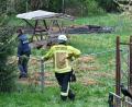 Bild: Petra Hartl
Möglicherweise ist das Feuer in einem Schrebergarten in Amberg absichtlich gelegt worden.