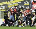 Bild: Hubert Ziegler
Die Amberg Mad Bulldogs unterlagen zum Saisonauftakt in der Regionalliga Süd den Augsburg Centurions.