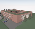 Bild: Winkler Architekten
Der Planungsentwurf für den ILS-Neubau in Wernberg-Köblitz. (Der Entwurf entspricht nicht dem finalen Farbkonzept)