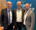 Bild: Christoph Hollender
FW-Spitzenkandidat Hubert Aiwanger, Hans Martin Grötsch und MdL Bernhard Heinisch.