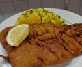 Bild: Julia Schießl, Fischerhof Schießl/exb
Der goldbraun gebackene Karpfen schmeckt wunderbar mit Kartoffelsalat.