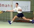 Archivbild: Hubert Ziegler
Kai Lemstra in Aktion: Beim Dreikönigsturnier Anfang Januar geht der 25-Jährige als Mitfavorit an den Start. Durch zahlreiche Neuerungen lockt das Turnier einige Tennisprofis nach Weiden.