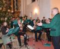 Bild: hdk
Die Michelfelder Blaskapelle trat zum zweiten Mal in der St. Georgskirche auf
