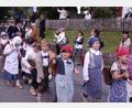 Archivbild: stg
Alle zehn Jahre wird in Kastl das Erntedankfest mit einem historischen Erntedankzug gefeiert, zuletzt 2010. Nächsten September ist es wieder soweit: Wie auf diesem Archivbild soll wieder eine historische Schulklasse mit dabei sein.