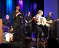 Bild: mma
Stefan Baldauf, Rolf Berger, Dennis Wendel, Anja Baldauf und Christian Wiest (von links) sind "Zydeco Annie & Swamp Cats".