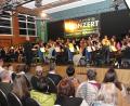 Bild: pi
Das Große Vereinsorchester des Musikvereins Waidhaus begeistert beim ersten Neujahrskonzert in der ausverkauften Turnhalle.
