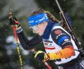 Bild: Benjamin Soelzer/Voigt Fotografie
Selina Kastl im Februar diesen Jahres bei einem Rennen im Deutschlandcup. Die junge Biathletin aus Neubau (Landkreis Bayreuth) kämpft sich langsam zurück.
