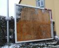 Bild: wro
Die von Marktrat Markus Troesch als "potthässliches Ding" bezeichnete Werbetafel an der Alten Straße in Fuchsmühl soll verschwinden.
