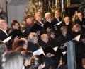 Bild: rgr
Die Akteure zeigen vollen Einsatz bei der Uraufführung der Adventskantate in der Pressather St.-Georgskirche.