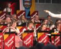 Bild: Hirsch
Unter dem Titel „Chart-Show“ präsentierte die Stadtkapelle Pfreimd unter der Leitung von Dominik Pflaum (rechts) eine Serenade mit traditioneller Blasmusik, Evergreens, Filmmusik und Titelmelodien aus dem Fernsehen.