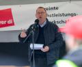 Archivbild: Jörg Halisch/dpa
"Die Belastung wird unerträglich", sagt Verdi-Chef Werneke.