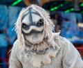Bild: Marina Gube
Tobi ist als Vogelscheuche einer der Erschrecker in der Geisterhöhle am Frühlingsfest Weiden