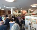 Bild: Christian Bayer
Ein volles Rathaus war der Beleg – die Vernissage der Aquarellgruppe Kümmersbruck kam gut an.