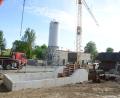 Bild: bey
Das Areal der Kläranlage Eslarn ist eine Großbaustelle. Die Sanierung läuft.