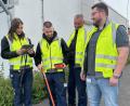 Bild: Karoline Gajeck-Scheuck
Mit Spezialinspektionsgeräten werden das 300 Kilometer lange Gasnetz und die rund 7700 Gashausanschlüsse durch Mitarbeiter der Firma PRT Energietechnik GmbH überprüft.