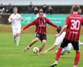 Archivbild: Dieter Jäschke
Auf die Treffsicherheit von David Bezdicka (Mitte) setzte der SC Luhe-Wildenau auch im letzten Auswärtsspiel der Saison beim FC Kosova Regensburg.