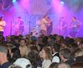 Bild: jr
Die achtköpfige „La Brass Band“ begeisterte am Donnerstagabend im Festzelt in Griesbach.