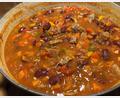 Bild: Michael Schiffer
Ein köstliches Chili – mal nicht mit Hackfleisch, sondern gewürfelter Rinderhüfte.