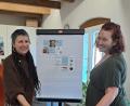 Bild: Sabine Scheidler
Projektleiterin Jessica Weck (links) und Projektmitarbeiterin Sandra Tischlinger (rechts).