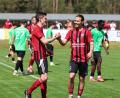 Archivbild: Dieter Jäschke
Spielertrainer Benjamin Urban (links) und Torjäger David Bezdicka: Zwei tragende Säulen einer herausragenden Saison beim SC Luhe-Wildenau.