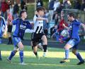 Bild: Dieter Jaeschke
Der SV Neusorg (schwarz-weiße Trikots) besiegt die SG Utzenhofen/Kastl mit 2:1 nach Verlängerung.