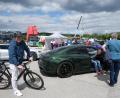 Bild: gsp
Ambergs Oberbürgermeister Michael Cerny kam mit seinem E-Bike zum 1. Amberger Elektromobilitätstag.