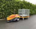 Bild: Bauunternehmung Markgraf/exb
Dieser autonome Transportroboter wird im neuen Logistik- und Mobilitätszentrum der Bauunternehmung Markgraf in Kemnath seinen Dienst verrichten. Damit nimmt die Firma in Europa auf diesem Gebiet der Automatisierung und Digitalisierung eine Vorreiterrolle ein.