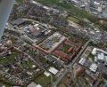 Bild: Bernd Georgi
Die Leopoldkaserne in Amberg aus der Luft. Für die Stadt Amberg sind das rund 10,7 Hektar wertvoller Grund und Boden, der in den kommenden Jahren zu einem völlig neuen Stadtteil werden soll.