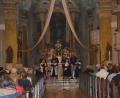 Bild: dob
Das vor zwei Jahren gegründete Ensemble "Voices" gestaltete eine konzertante Marienandacht in der katholischen Stadtpfarrkirche.