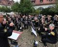 Archivbild: Petra Hartl
Traditionell eröffnet und beendet die Knappschaftskapelle Amberg die Saison der Sonntagsserenaden.