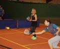 Bild: kro
Pickelball ist auf den besten Weg eine Trendsportart zu werden. Vor allem Doppelspeile sind voll in.