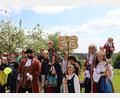 Bild: Felix Schäffer/Freilandmuseum Oberpfalz
Vielen Mitwirkende von Theatergruppen der Oberpfalz präsentieren sich beim Theatertag im Freilandmuseum.