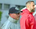 Bild: dme
Für Trainer Markus Kipry (links) steht am Samstag das wichtigste Spiel als Trainer der DJK Gebenbach an. Rechts Marc Endres von der SpVgg Unterhaching II.