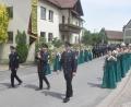 Bild: fz
Der Festzug war das große Finale der Feierlichkeiten der Feuerwehr Hannersgrün.