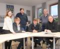 Bild: fvo
Der Lenkungsausschuss (von links): Hannah Reil, Andrea Götz, Felix Griesbach, Josef Pflaum senior, Hans-Peter Reil und Thomas Bergmann. Nicht im Bild: Manuela Grünauer und Annika Pankotsch.
