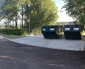 Bild: wro
Vor einigen Tagen erhielten die Wertstoffcontainer einen neuen und nunmehr auch endgültigen Standort auf dem ehemaligen Gelände der SG Hackelstein in der Fuchsmühler Steinwaldstraße.