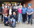 Bild: Polizeipräsidium Oberpfalz
Die Teilnehmer des Arbeitskreises der Schwerbehindertenvertretungen in Amberg.