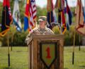 Bild: Spc. Kenneth Barnet/US Army
Brigadegeneral Terry R. Tillis bei seiner Abschiedsfeier in Fort Riley am 30. Mai.